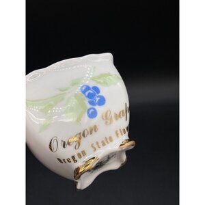 Oregon State Grape Flower Bowl Viletta's Arts Shuman Arzberg Bavaria Germany